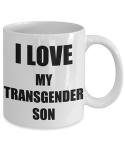 I Love My Transgender Son Mug Funny Gift Idea Novelty Gag Coffee Tea Cup-Coffee Mug