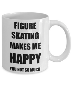 Figure Skating Mug Lover Fan Funny Gift Idea Hobby Novelty Gag Coffee Tea Cup-Coffee Mug
