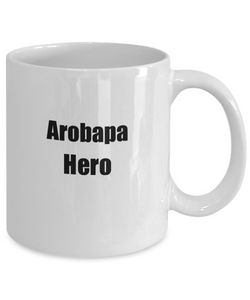 Funny Arobapa Hero Mug Musician Gift Instrument Player Gag Coffee Tea Cup-Coffee Mug