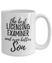 Load image into Gallery viewer, Licensing Examiner Son Funny Gift Idea for Child Coffee Mug The Best And Even Better Tea Cup-Coffee Mug