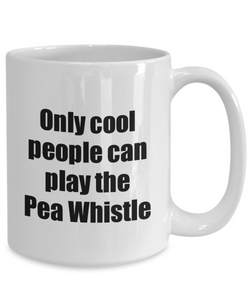 Pea Whistle Player Mug Musician Funny Gift Idea Gag Coffee Tea Cup-Coffee Mug