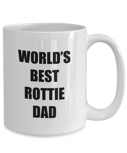Rottie Dad Mug Rottweiler Lover Funny Gift Idea for Novelty Gag Coffee Tea Cup-[style]