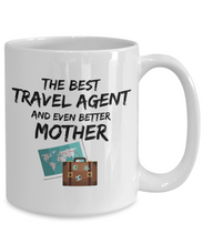 Load image into Gallery viewer, Travel Agent Mom Mug Best Mother Funny Gift for Mama Novelty Gag Coffee Tea Cup-Coffee Mug