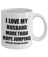 Load image into Gallery viewer, Rope Jumping Wife Mug Funny Valentine Gift Idea For My Spouse Lover From Husband Coffee Tea Cup-Coffee Mug