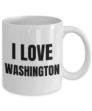 Load image into Gallery viewer, I Love Washington Mug Funny Gift Idea Novelty Gag Coffee Tea Cup-Coffee Mug