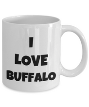 Load image into Gallery viewer, I Love Buffalo Mug Funny Gift Idea Novelty Gag Coffee Tea Cup-Coffee Mug
