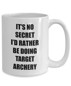 Target Archery Mug Sport Fan Lover Funny Gift Idea Novelty Gag Coffee Tea Cup-Coffee Mug