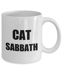 Cat Sabbath Mug Funny Gift Idea for Novelty Gag Coffee Tea Cup-Coffee Mug