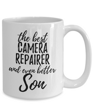 Load image into Gallery viewer, Camera Repairer Son Funny Gift Idea for Child Coffee Mug The Best And Even Better Tea Cup-Coffee Mug