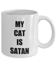 Load image into Gallery viewer, Cat Satan Mug Funny Gift Idea for Novelty Gag Coffee Tea Cup-Coffee Mug