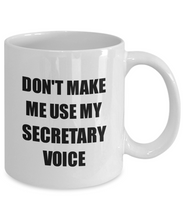 Load image into Gallery viewer, Secretary Mug Coworker Gift Idea Funny Gag For Job Coffee Tea Cup-Coffee Mug
