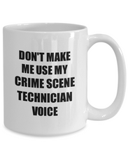 Load image into Gallery viewer, Crime Scene Technician Mug Coworker Gift Idea Funny Gag For Job Coffee Tea Cup-Coffee Mug