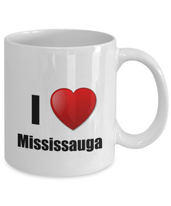 Mississauga Mug I Love City Lover Pride Funny Gift Idea for Novelty Gag Coffee Tea Cup-Coffee Mug