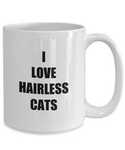 Load image into Gallery viewer, Hairless Cat Mug Funny Gift Idea for Novelty Gag Coffee Tea Cup-[style]