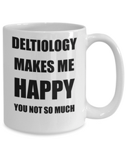 Load image into Gallery viewer, Deltiology Mug Lover Fan Funny Gift Idea Hobby Novelty Gag Coffee Tea Cup-Coffee Mug