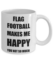 Load image into Gallery viewer, Flag Football Mug Lover Fan Funny Gift Idea Hobby Novelty Gag Coffee Tea Cup-Coffee Mug