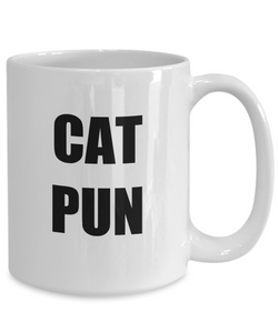 Cat Pun Mug Funny Gift Idea for Novelty Gag Coffee Tea Cup-[style]