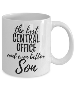 Central Office Son Funny Gift Idea for Child Coffee Mug The Best And Even Better Tea Cup-Coffee Mug
