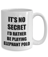 Load image into Gallery viewer, Elephant Polo Mug Sport Fan Lover Funny Gift Idea Novelty Gag Coffee Tea Cup-Coffee Mug