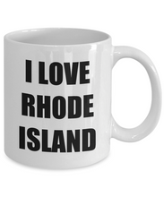 Load image into Gallery viewer, I Love Rhode Island Mug Funny Gift Idea Novelty Gag Coffee Tea Cup-Coffee Mug