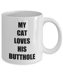 Cat Butthole Love Butt Hole Mug Funny Gift Idea for Novelty Gag Coffee Tea Cup-[style]
