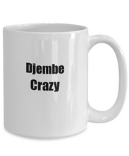 Load image into Gallery viewer, Funny Djembe Crazy Mug Musician Gift Instrument Player Present Coffee Tea Cup-Coffee Mug