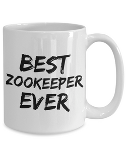 Zookeeper Mug Best Zoo keeper Ever Funny Gift for Coworkers Novelty Gag Coffee Tea Cup-Coffee Mug
