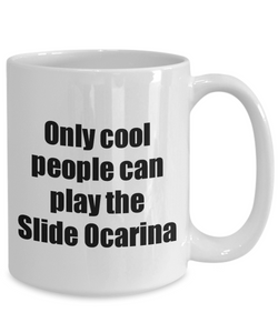 Slide Ocarina Player Mug Musician Funny Gift Idea Gag Coffee Tea Cup-Coffee Mug