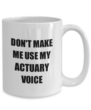 Load image into Gallery viewer, Actuary Mug Coworker Gift Idea Funny Gag For Job Coffee Tea Cup-Coffee Mug