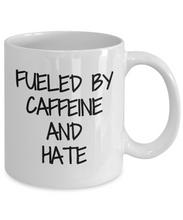 Load image into Gallery viewer, Caffeine And Hate Mug Coffee Tea Cup Funny Gift Idea For Novelty Gag-Coffee Mug