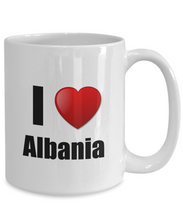 Load image into Gallery viewer, Albania Mug I Love Funny Gift Idea For Country Lover Pride Novelty Gag Coffee Tea Cup-Coffee Mug