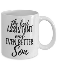 Load image into Gallery viewer, Assistant Son Funny Gift Idea for Child Coffee Mug The Best And Even Better Tea Cup-Coffee Mug