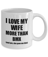 Load image into Gallery viewer, Bmx Husband Mug Funny Valentine Gift Idea For My Hubby Lover From Wife Coffee Tea Cup-Coffee Mug