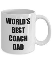 Load image into Gallery viewer, Coach Dad Coffee Mug Funny Gift Idea for Novelty Gag Coffee Tea Cup-Coffee Mug
