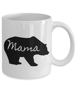 Mama bear mug-Coffee Mug