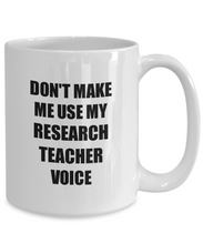 Load image into Gallery viewer, Research Teacher Mug Coworker Gift Idea Funny Gag For Job Coffee Tea Cup-Coffee Mug