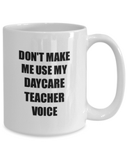 Load image into Gallery viewer, Daycare Teacher Mug Coworker Gift Idea Funny Gag For Job Coffee Tea Cup-Coffee Mug