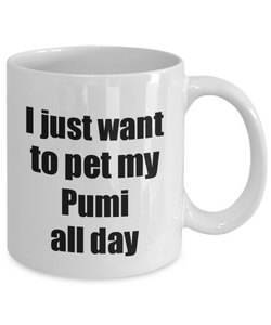 Pumi Mug Dog Lover Mom Dad Funny Gift Idea For Novelty Gag Coffee Tea Cup-Coffee Mug