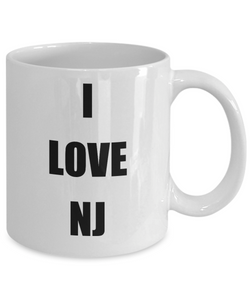 I Love Nj Mug Funny Gift Idea Novelty Gag Coffee Tea Cup-Coffee Mug