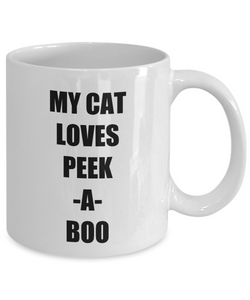 Peek A Boo Cat Mug Funny Gift Idea for Novelty Gag Coffee Tea Cup-[style]