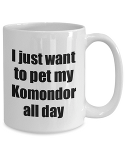 Komondor Mug Dog Lover Mom Dad Funny Gift Idea For Novelty Gag Coffee Tea Cup-Coffee Mug