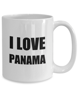 I Love Panama Mug Funny Gift Idea Novelty Gag Coffee Tea Cup-Coffee Mug