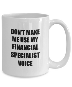 Financial Specialist Mug Coworker Gift Idea Funny Gag For Job Coffee Tea Cup-Coffee Mug