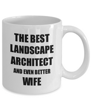 Load image into Gallery viewer, Landscape Architect Wife Mug Funny Gift Idea for Spouse Gag Inspiring Joke The Best And Even Better Coffee Tea Cup-Coffee Mug