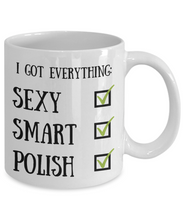 Load image into Gallery viewer, Polish Coffee Mug Poland Pride Sexy Smart Funny Gift for Humor Novelty Ceramic Tea Cup-Coffee Mug