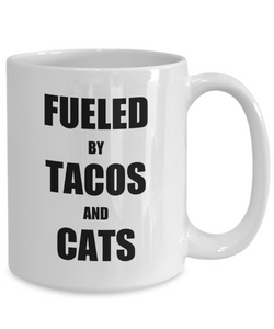 Taco Cat Mug Tacos Funny Gift Idea for Novelty Gag Coffee Tea Cup-Coffee Mug