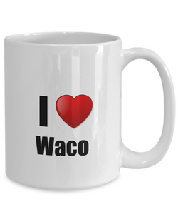 Waco Mug I Love City Lover Pride Funny Gift Idea for Novelty Gag Coffee Tea Cup-Coffee Mug