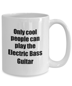 Electric Bass Guitar Player Mug Musician Funny Gift Idea Gag Coffee Tea Cup-Coffee Mug