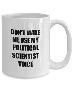 Political Scientist Mug Coworker Gift Idea Funny Gag For Job Coffee Tea Cup-Coffee Mug