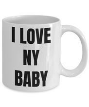 Load image into Gallery viewer, I Love Ny Baby Mug Funny Gift Idea Novelty Gag Coffee Tea Cup-Coffee Mug
